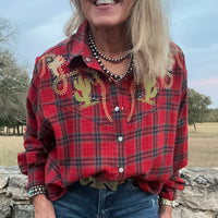 Cowgirl Plaid Shirt