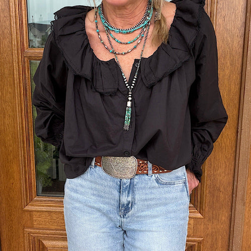 Navajo Pearls & Turquoise