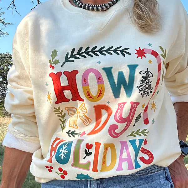 Howdy Holidays Sweatshirt
