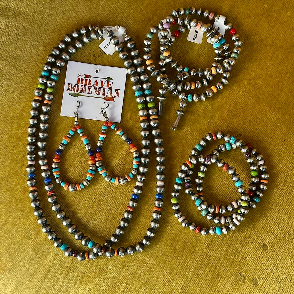 Navajo Pearls with Mixed Beads Collection