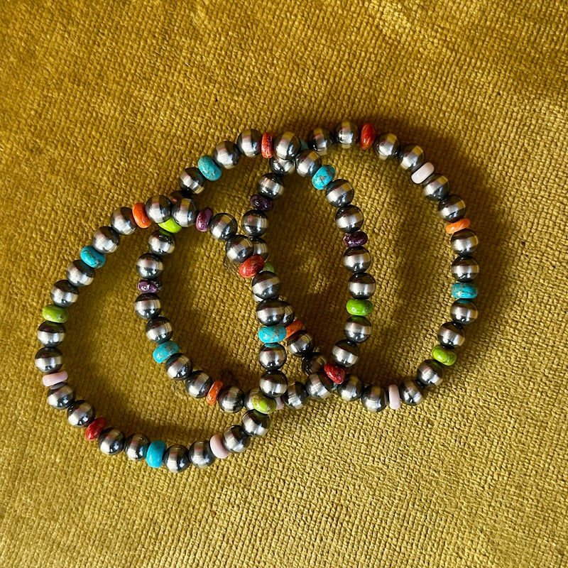 Navajo Pearls with Mixed Beads Collection