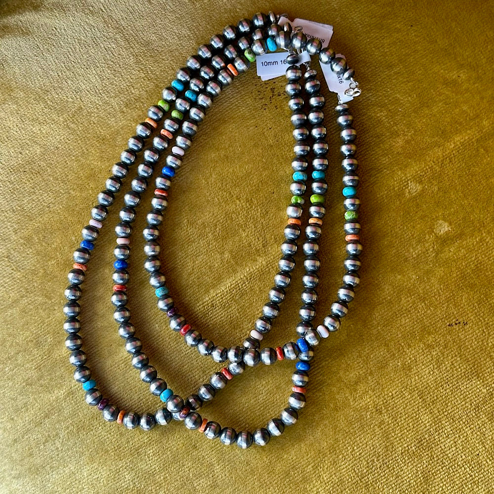 Navajo Pearls with Mixed Beads Collection