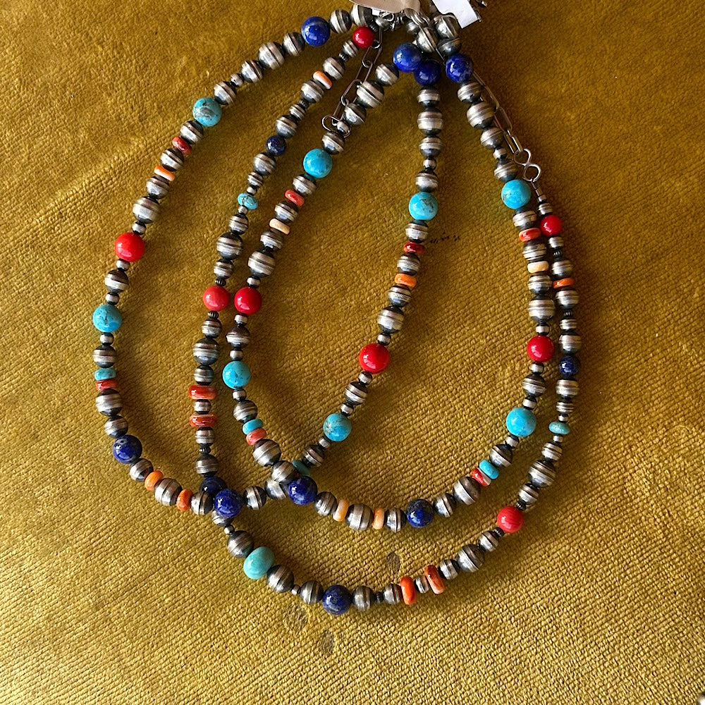 Navajo Pearls with Mixed Beads Collection