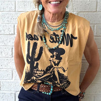 White Trash Cash Graphic Tank