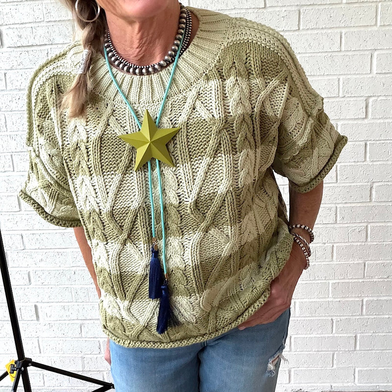 The Spring Cable Knit