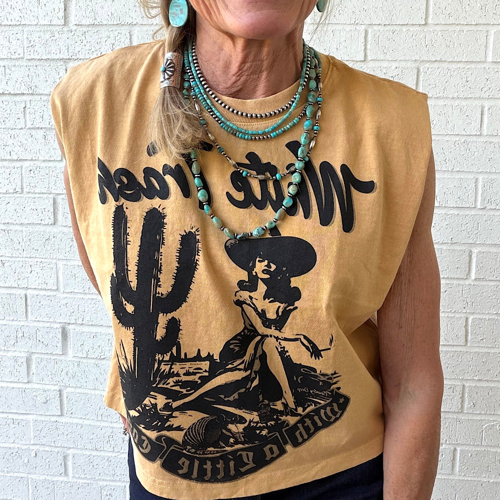 White Trash Cash Graphic Tank