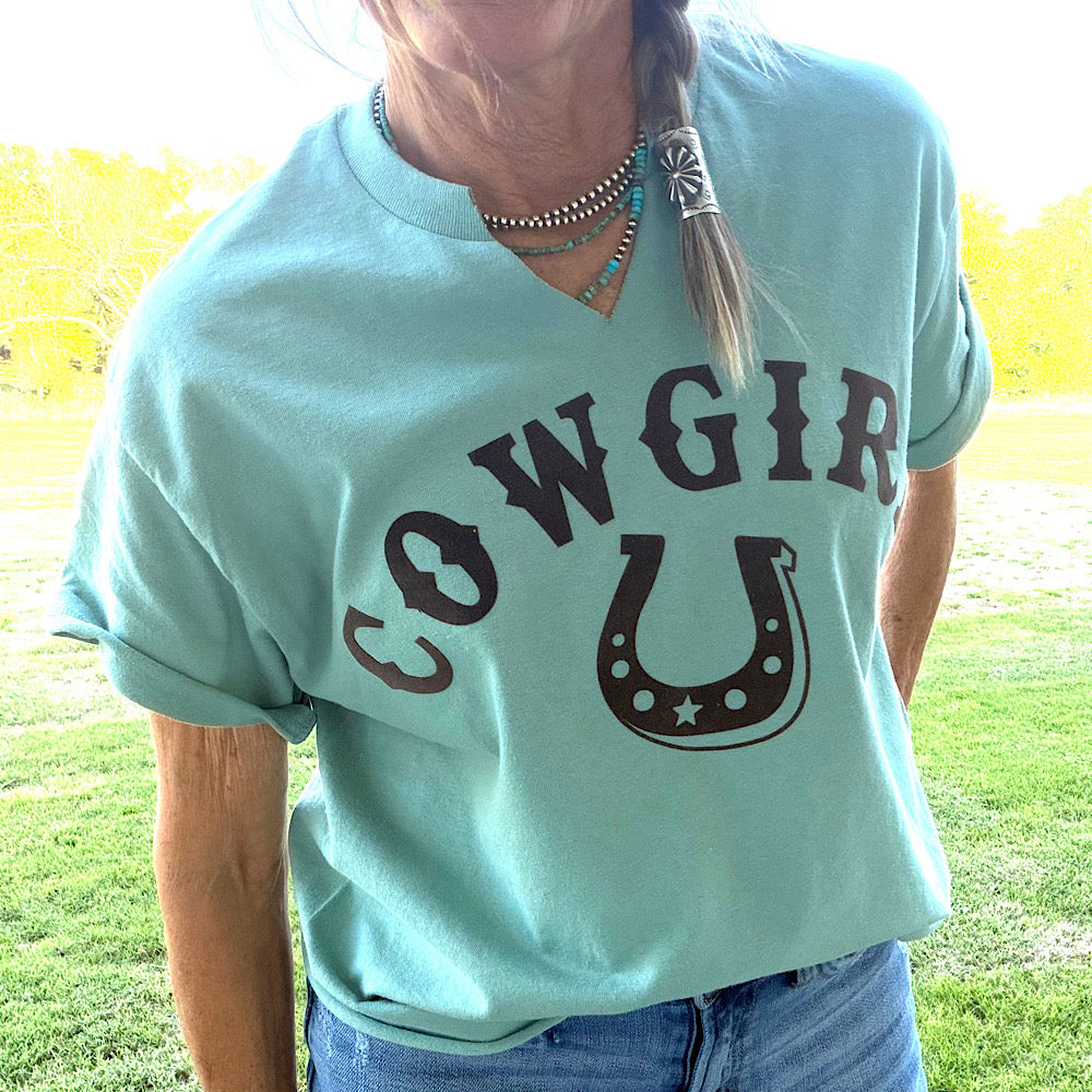 Lucky Cowgirl Tee