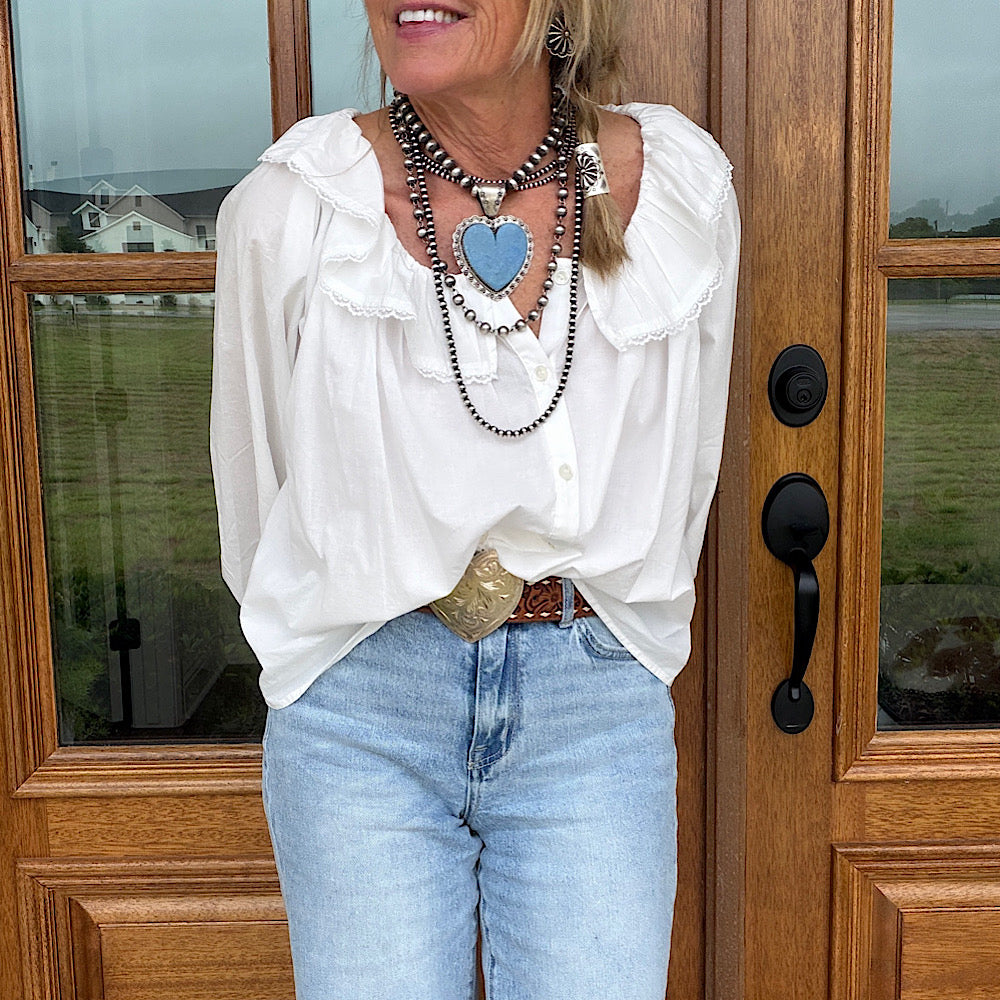 Prairie Ruffle Blouse