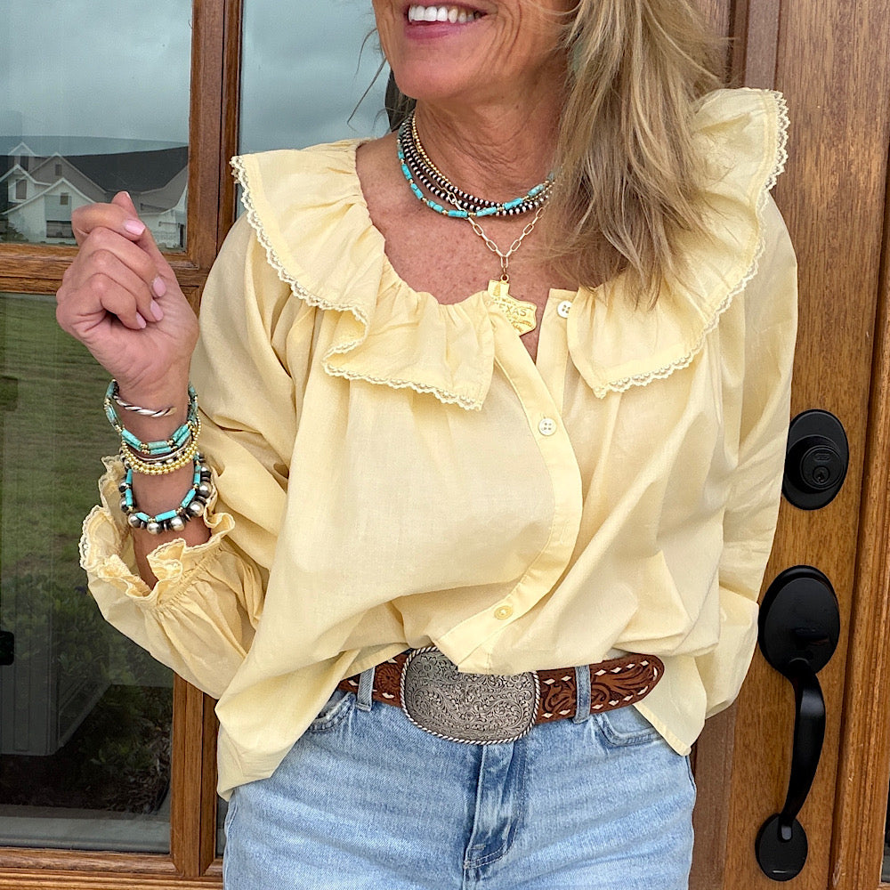 Prairie Ruffle Blouse