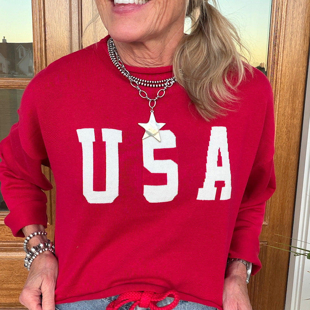 American Honey Sweater