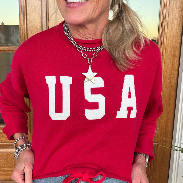 American Honey Sweater