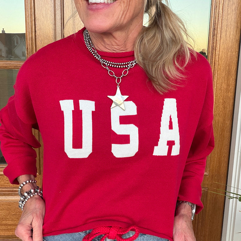 American Honey Sweater