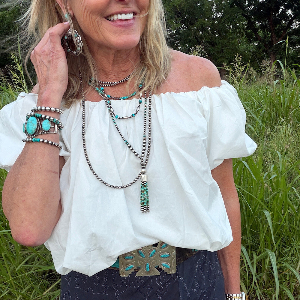 Cotton Puff Sleeve Top