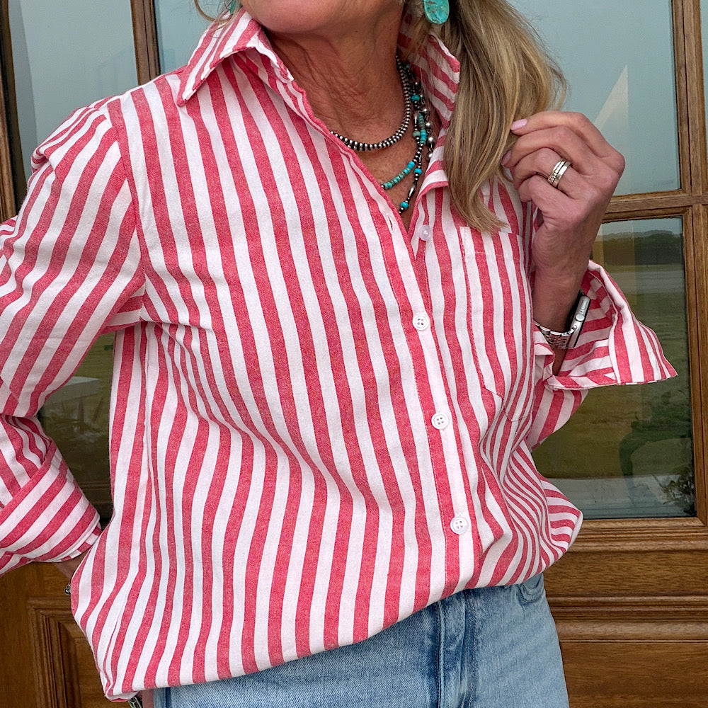 Easy Days Stripe Shirt