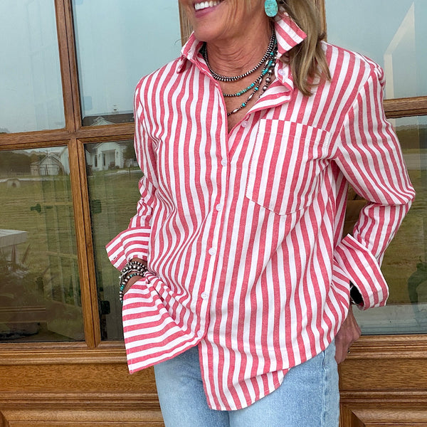 Easy Days Stripe Shirt