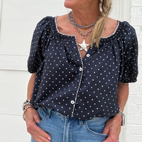 Sweetheart Dots Blouse