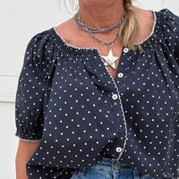 Sweetheart Dots Blouse
