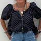 Sweetheart Dots Blouse