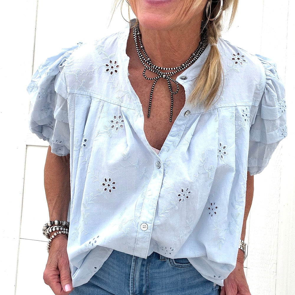 Cotton Bloom Top