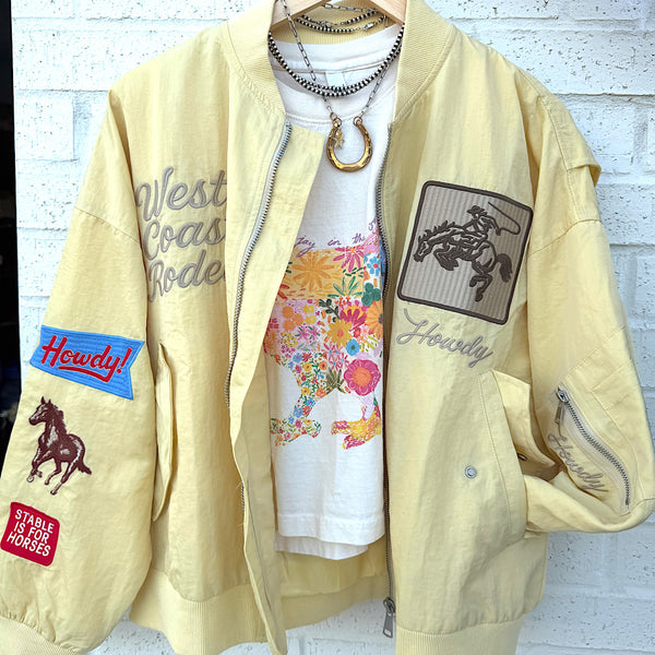Cowgirl Varsity Jacket
