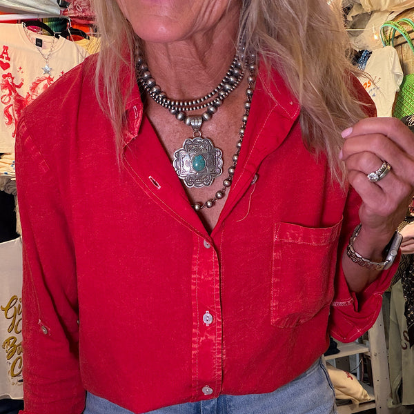 Rancho Red Shirt