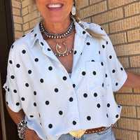 Classic Dot Blouse