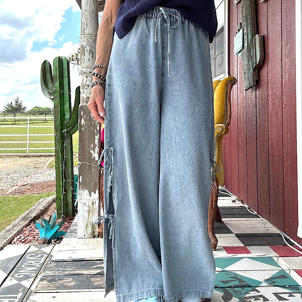 Tied on the Side Pant
