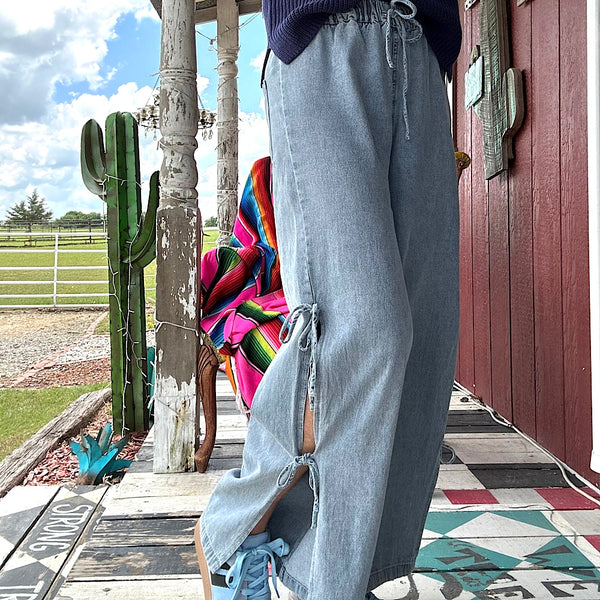 Tied on the Side Pant