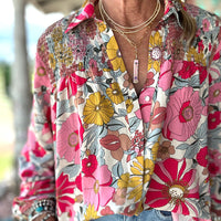 Spring Flowers Blouse
