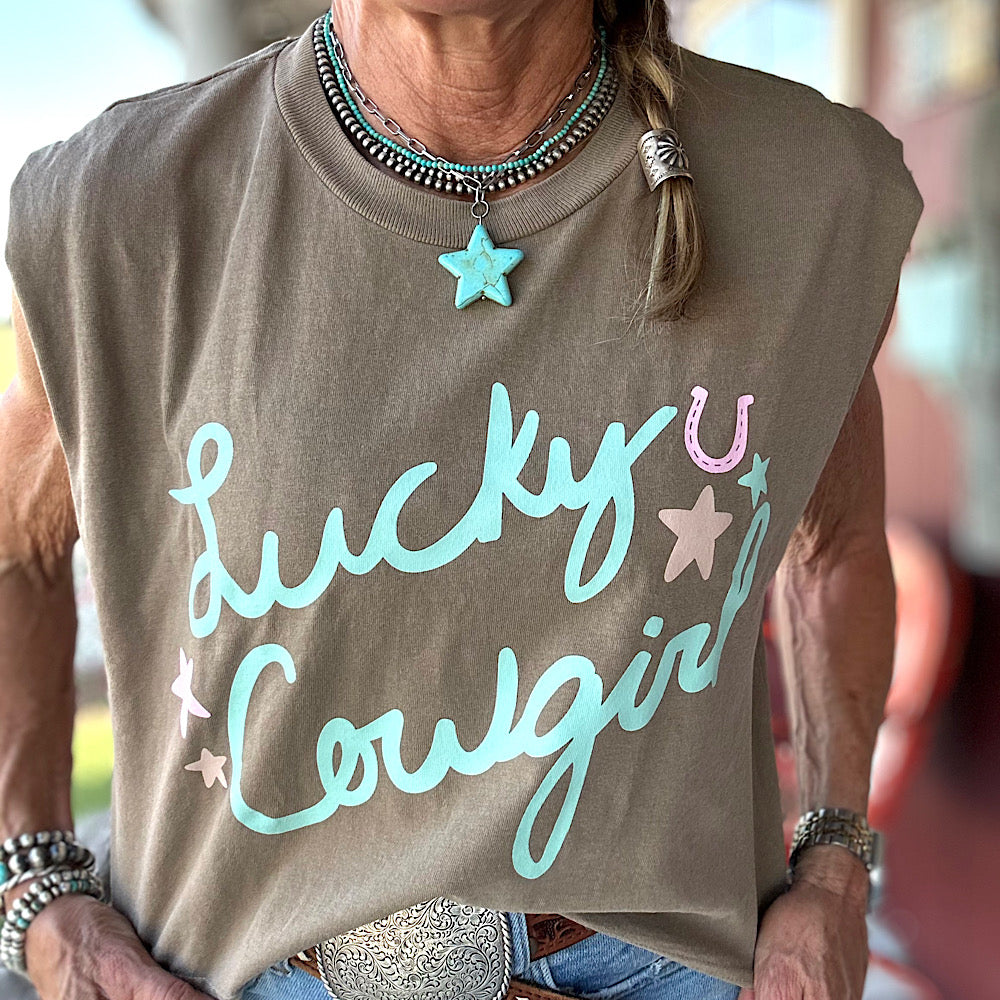 Lucky Cowgirl Tank