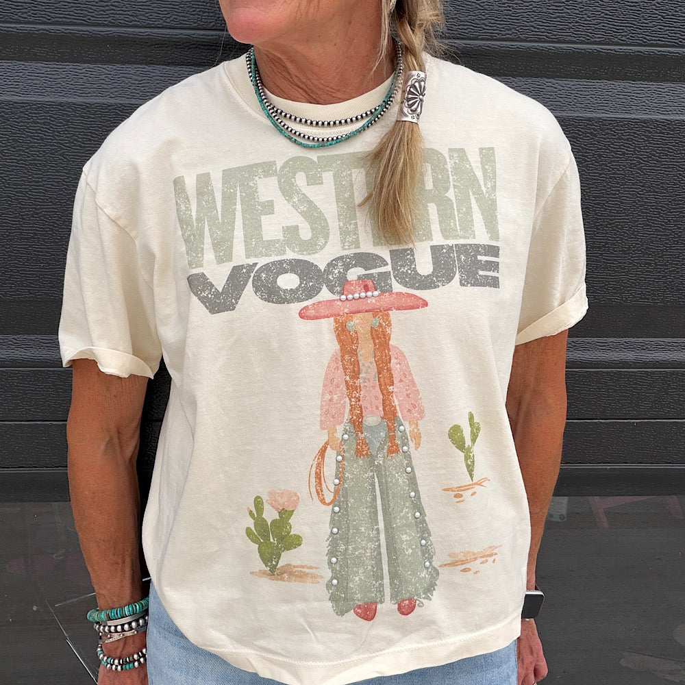 Western Vogue Tee