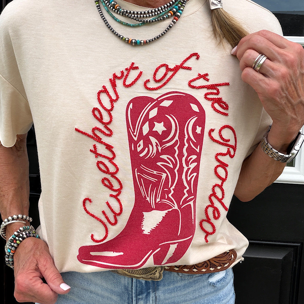 Sweetheart of the Rodeo Tee