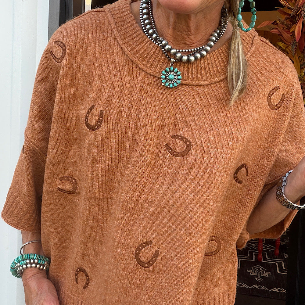 The Lucky Horseshoe Sweater
