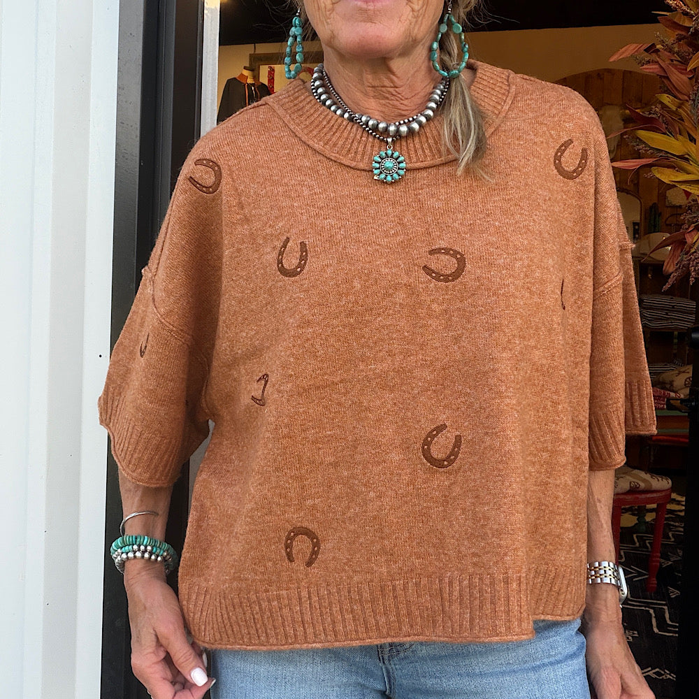 The Lucky Horseshoe Sweater