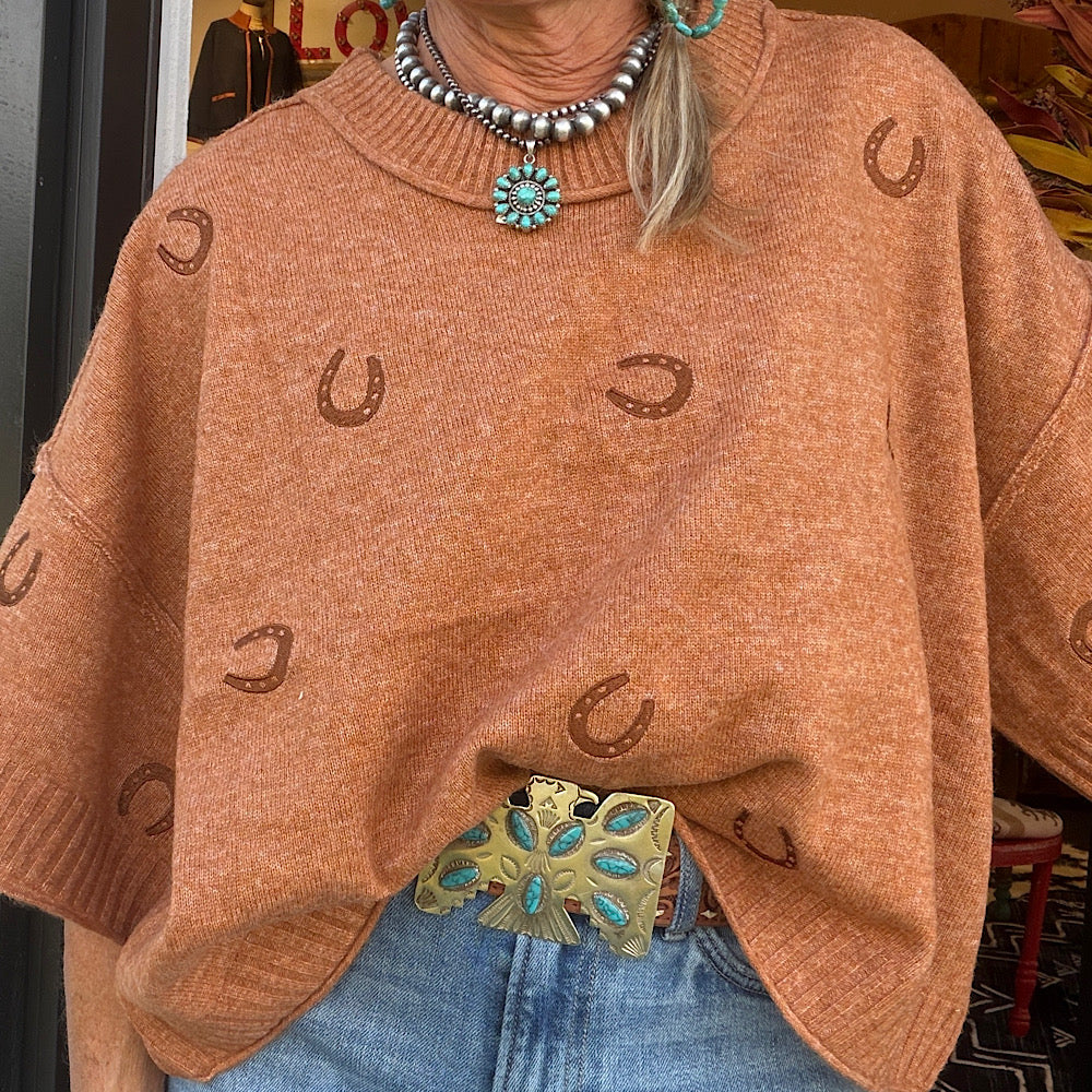 The Lucky Horseshoe Sweater