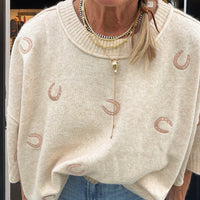 The Lucky Horseshoe Sweater