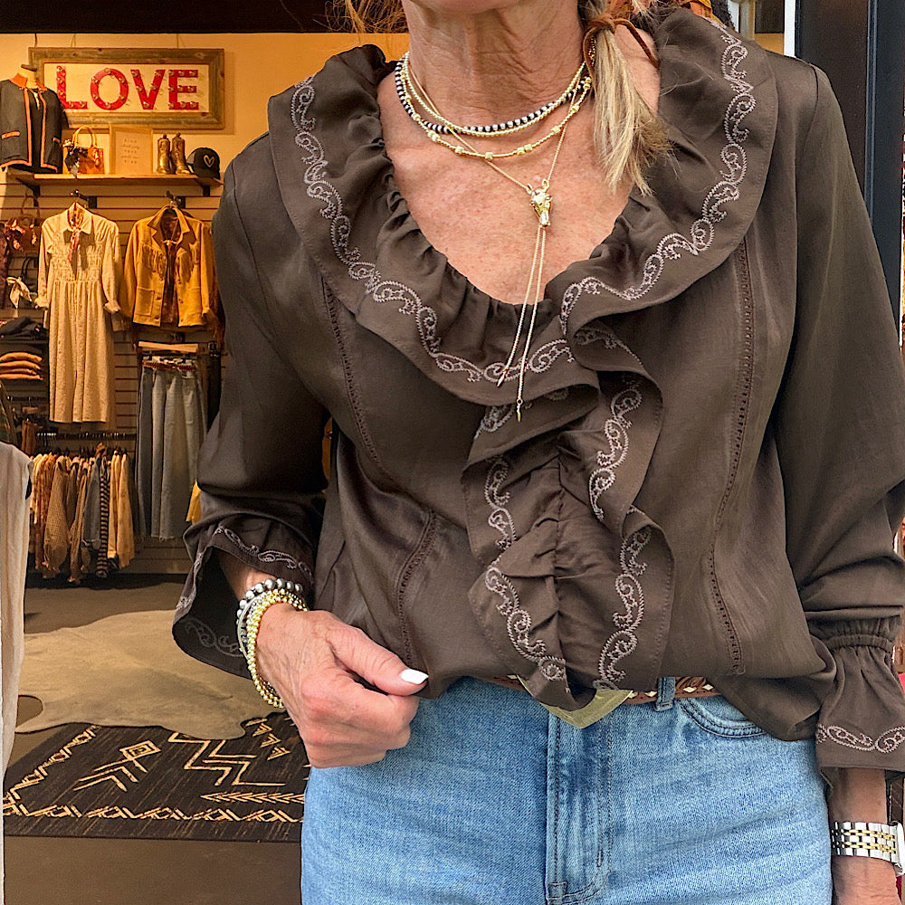 The Western Prairie Blouse