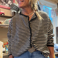 The Everyday Striped Cardigan