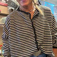The Everyday Striped Cardigan