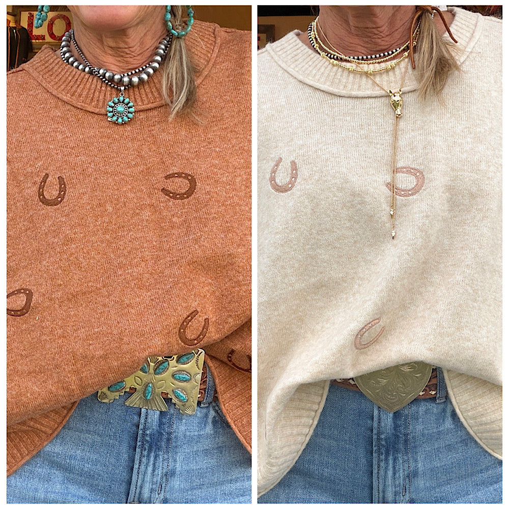 The Lucky Horseshoe Sweater