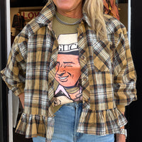 The Prairie Ruffle Flannel