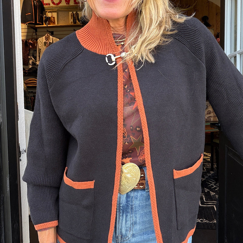 The Rust & Reins Cardigan