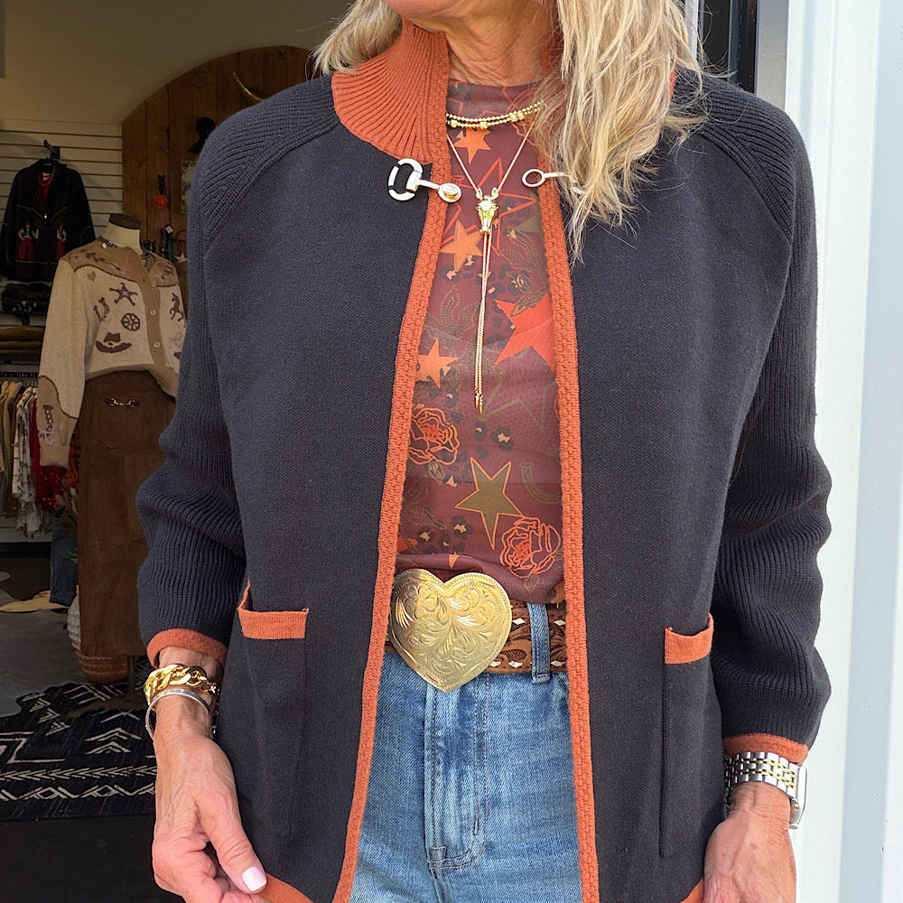 The Rust & Reins Cardigan