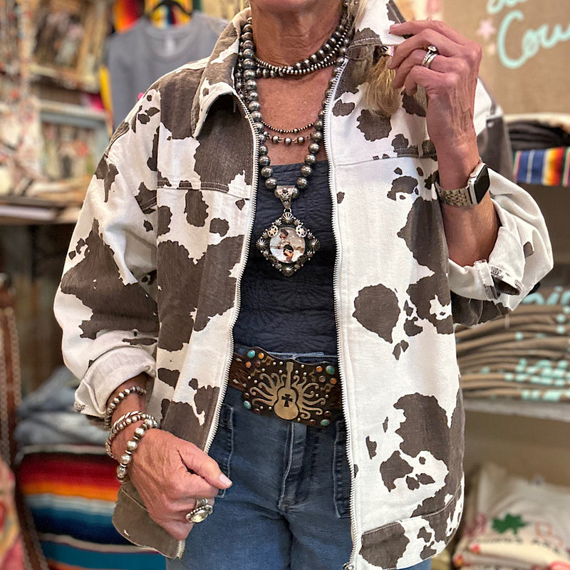 Cowprint Jacket