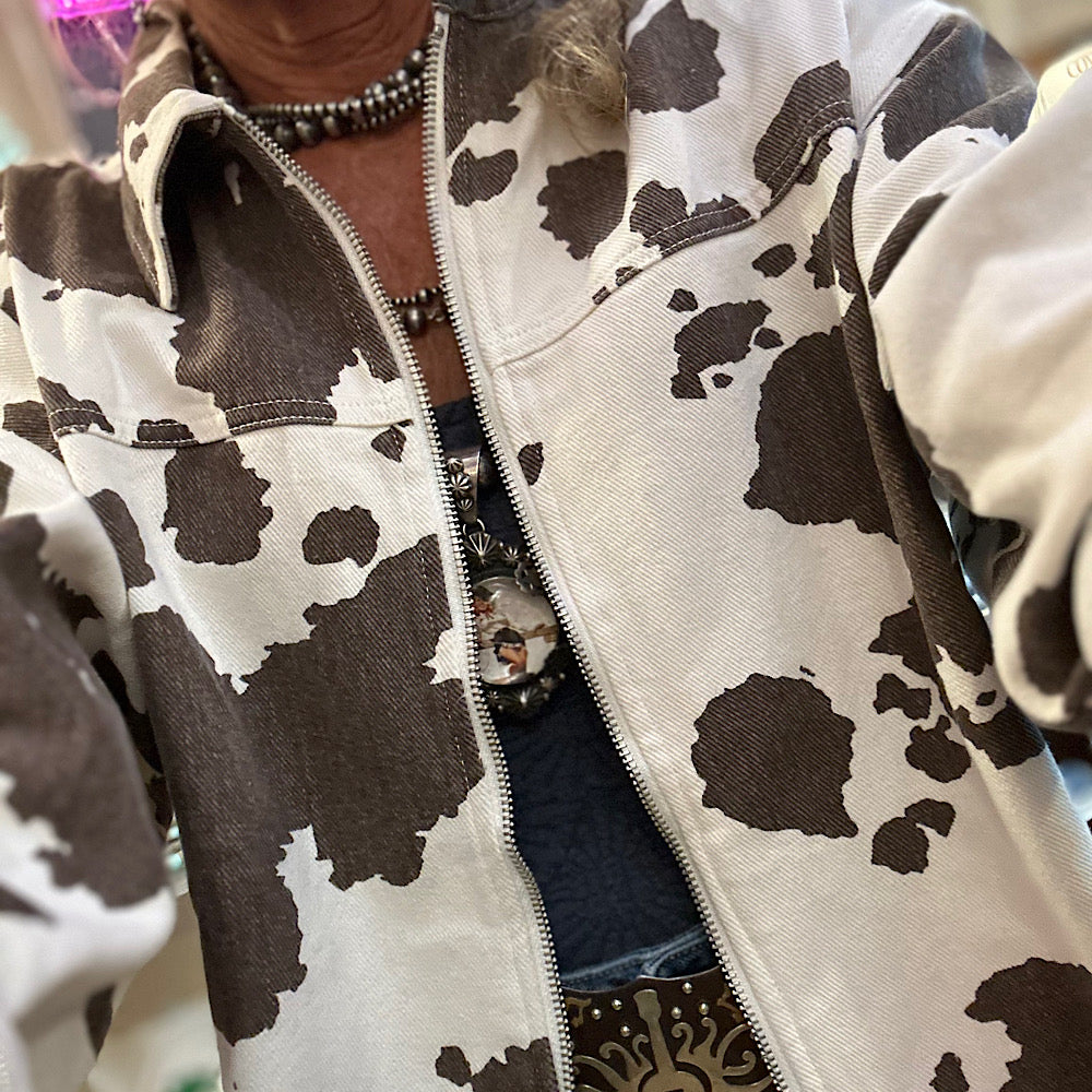 Cowprint Jacket
