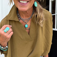 The Olive Grove Blouse