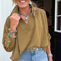 The Olive Grove Blouse