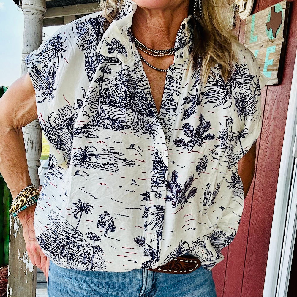 Island Paradise Blouse