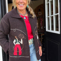 Cowboy Up Sweater Jacket
