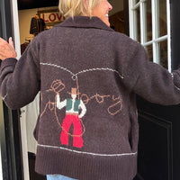 Cowboy Up Sweater Jacket